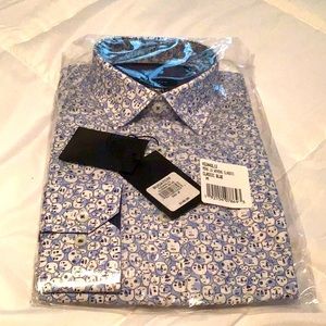 Bugatchi dress shirt size M classic fit. New with tag